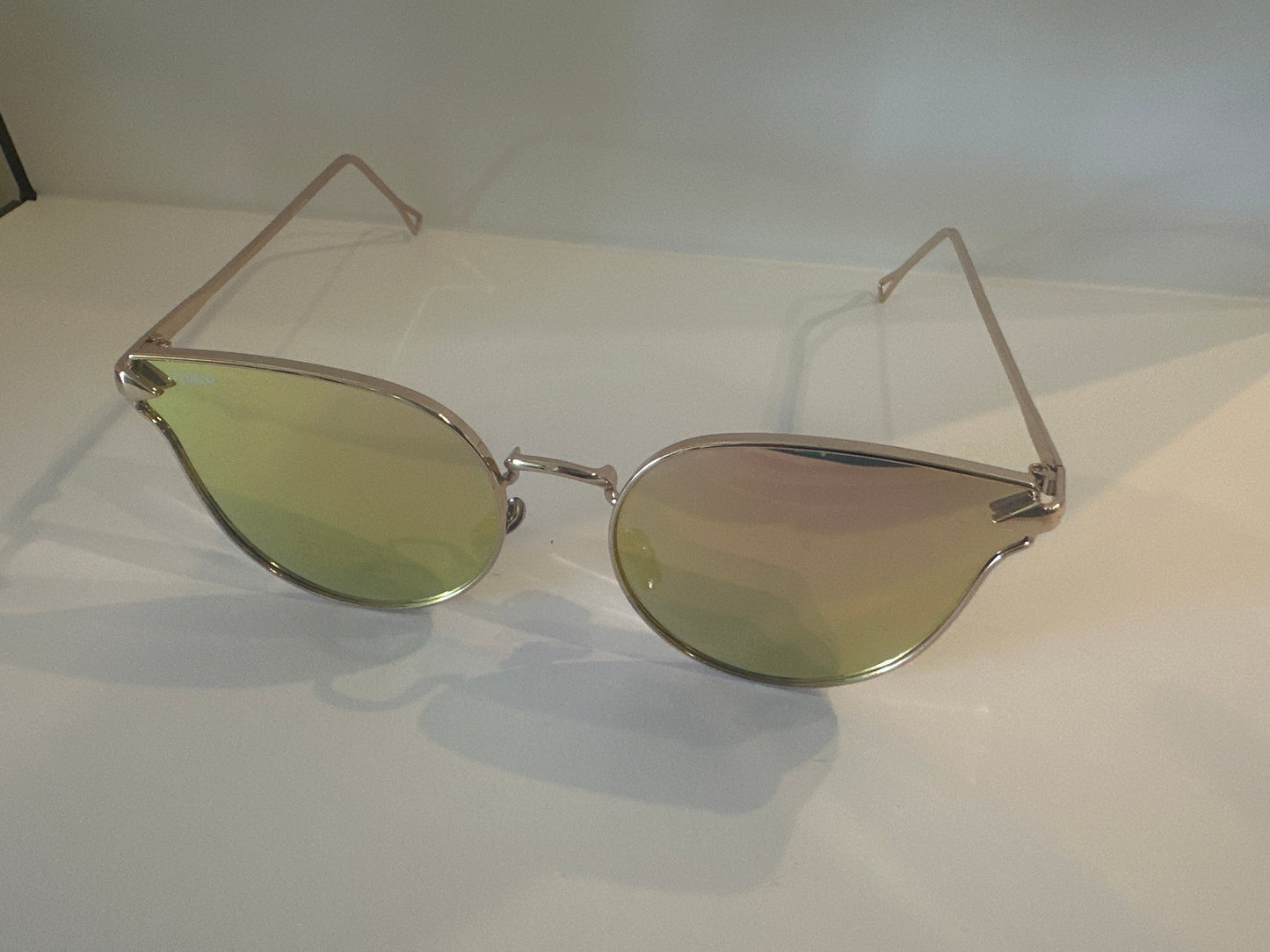 Pink Chrome Sunglasses Pikolelie Pikolelie
