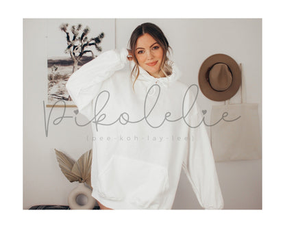 Gildan Hoodie (7 Colors Available) Merch By Ang Pikolelie (pee-koh-lay-lee) Activewear Apparel