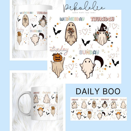 Daily Boo Mug Sublimation Pikolelie Pikolelie