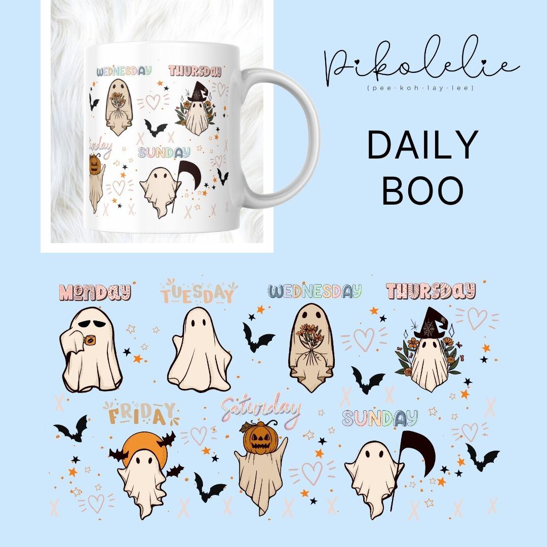 Daily Boo Mug Sublimation Pikolelie Pikolelie
