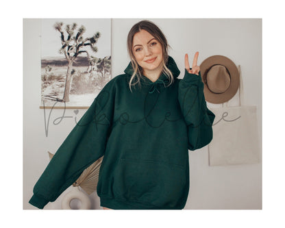 Gildan Hoodie (7 Colors Available) Merch By Ang Pikolelie (pee-koh-lay-lee) Activewear Apparel