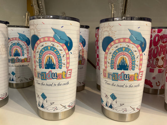 20 oz Graduation Tumbler Pikolelie Pikolelie