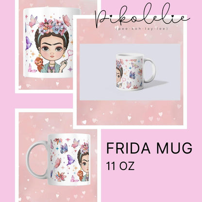 Frida Mug 11oz Pikolelie Pikolelie
