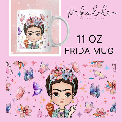 Frida Mug 11oz Pikolelie Pikolelie