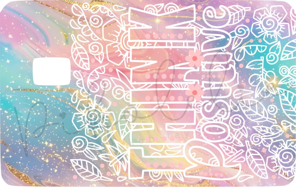 Girlie Y2K Inspired Credit Card Skins (Set of 9) Pikolelie Pikolelie Vinyl