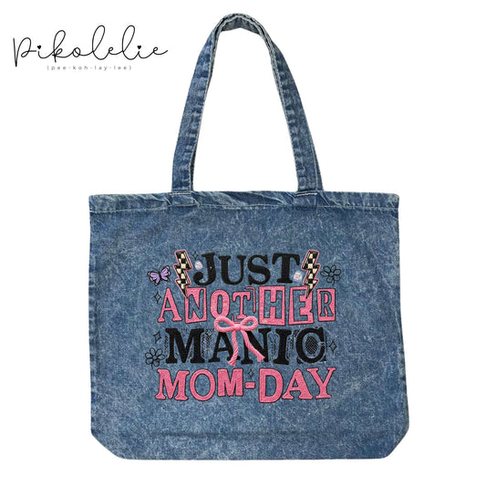 Just Another Denim Tote Pikolelie Pikolelie Bags