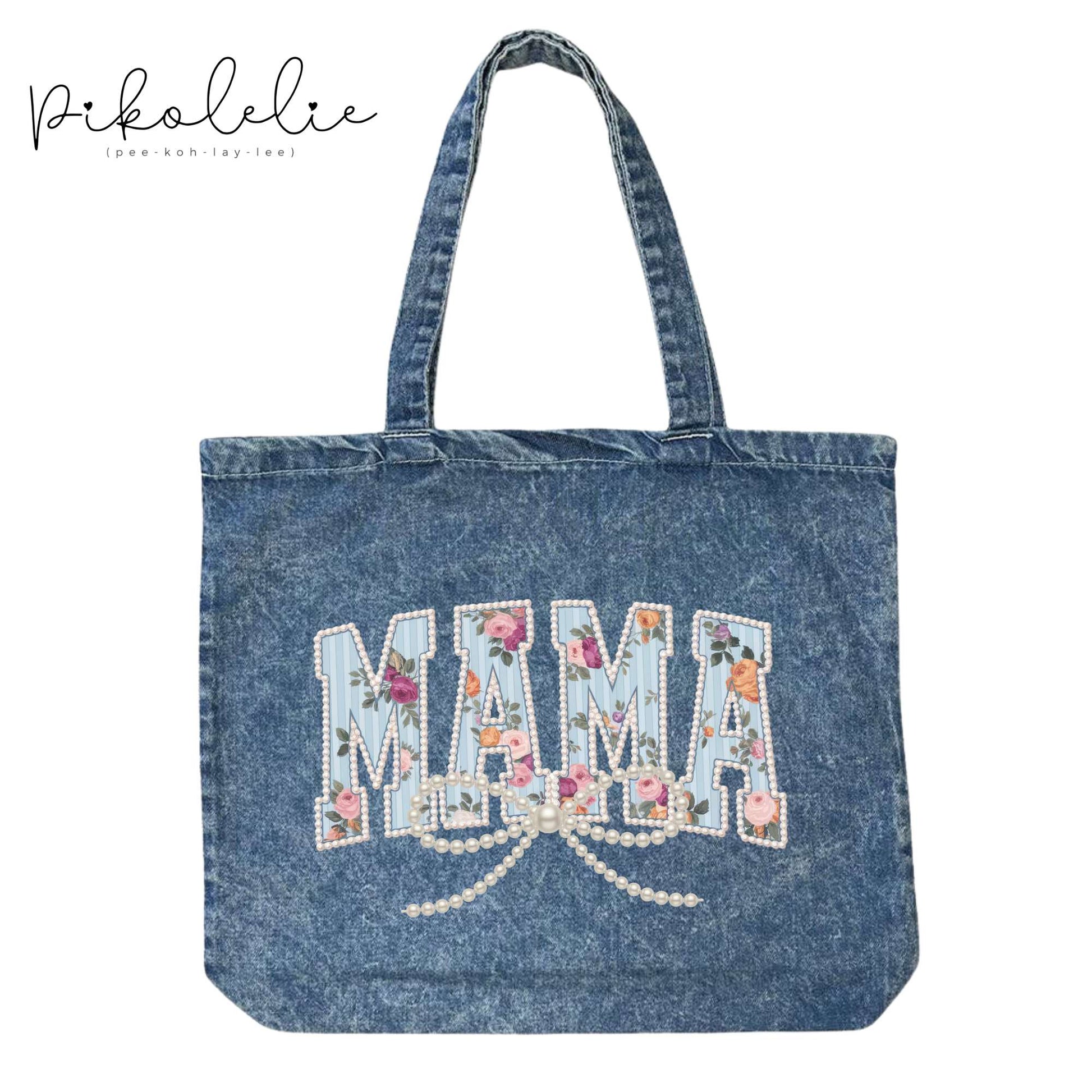 MaMa Denim Tote Pikolelie Pikolelie