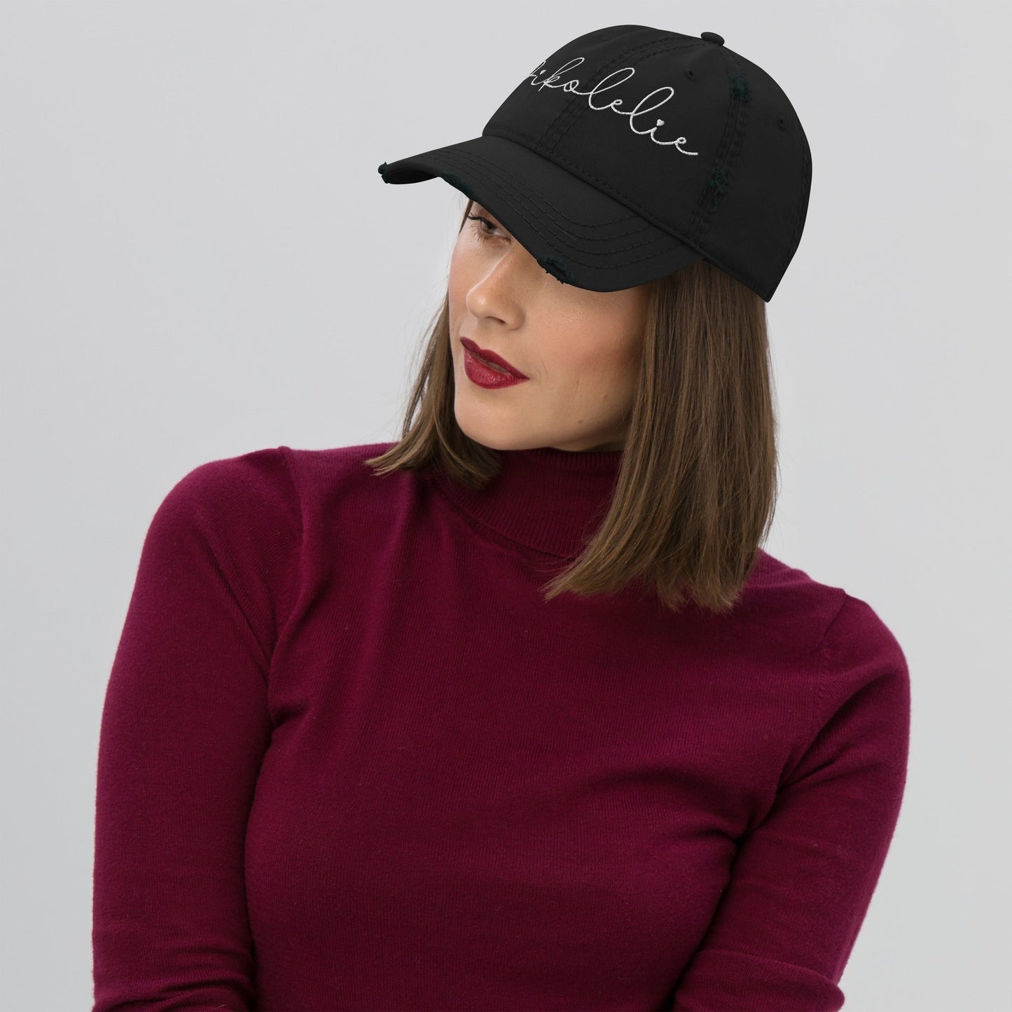 Distressed Dad Hat Pikolelie Pikolelie