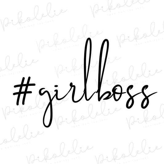 #girlboss Pikolelie Pikolelie (pee-koh-lay-lee) Activewear Vinyl