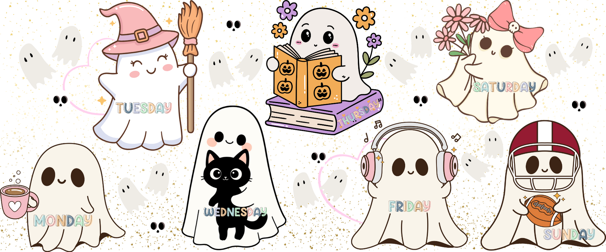 Weekday Ghoul Design Pikolelie Pikolelie Mug design