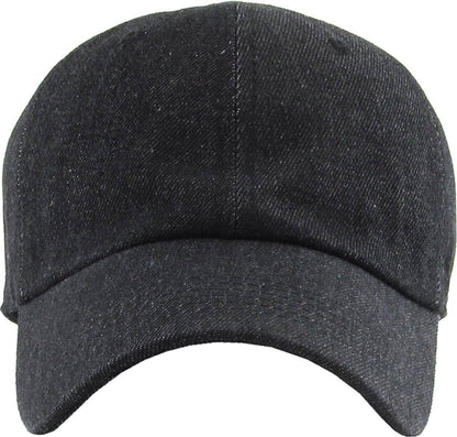 Blank Low Profile Cotton Baseball Cap: BDM KBETHOS Pikolelie