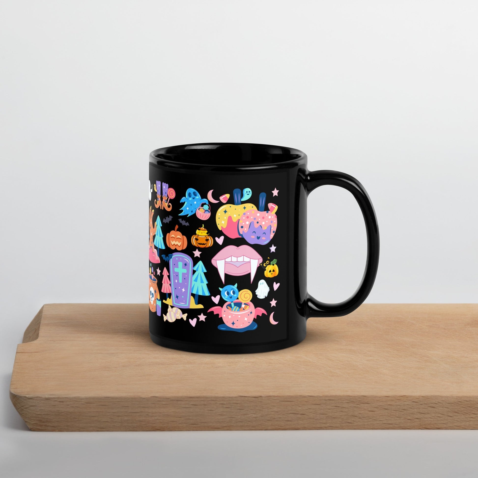 Blank Mug 11oz (Black) Pikolelie Pikolelie Mug