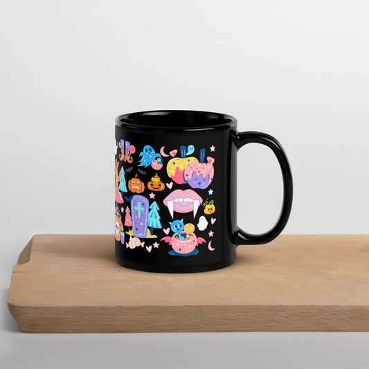 Blank Mug 11oz (Black) Pikolelie Pikolelie Mug