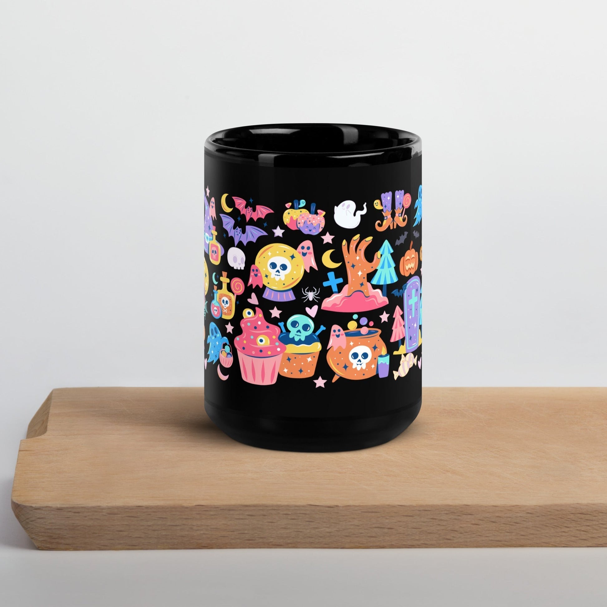 Blank Mug 15oz (Black) Pikolelie Pikolelie Mug