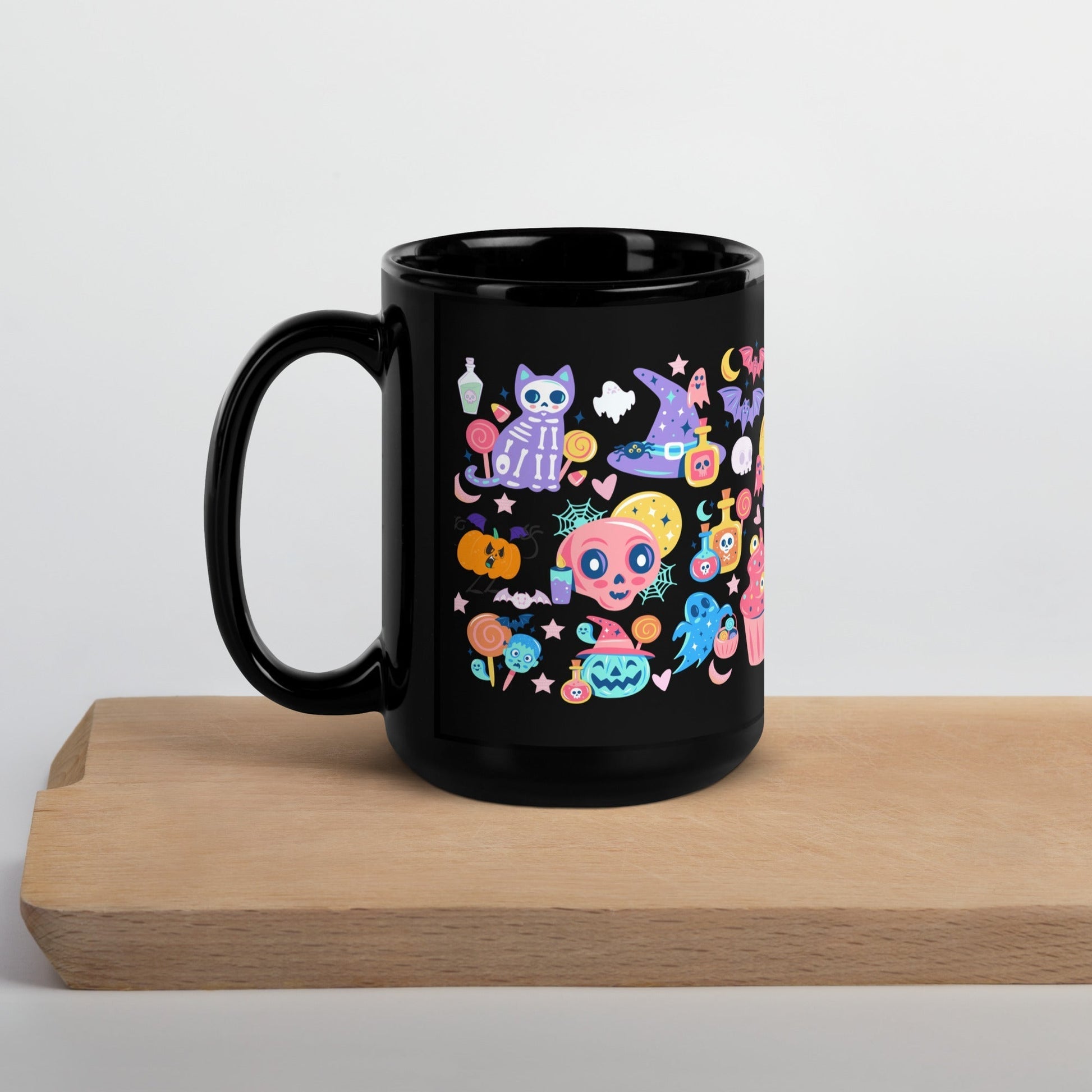 Blank Mug 15oz (Black) Pikolelie Pikolelie Mug