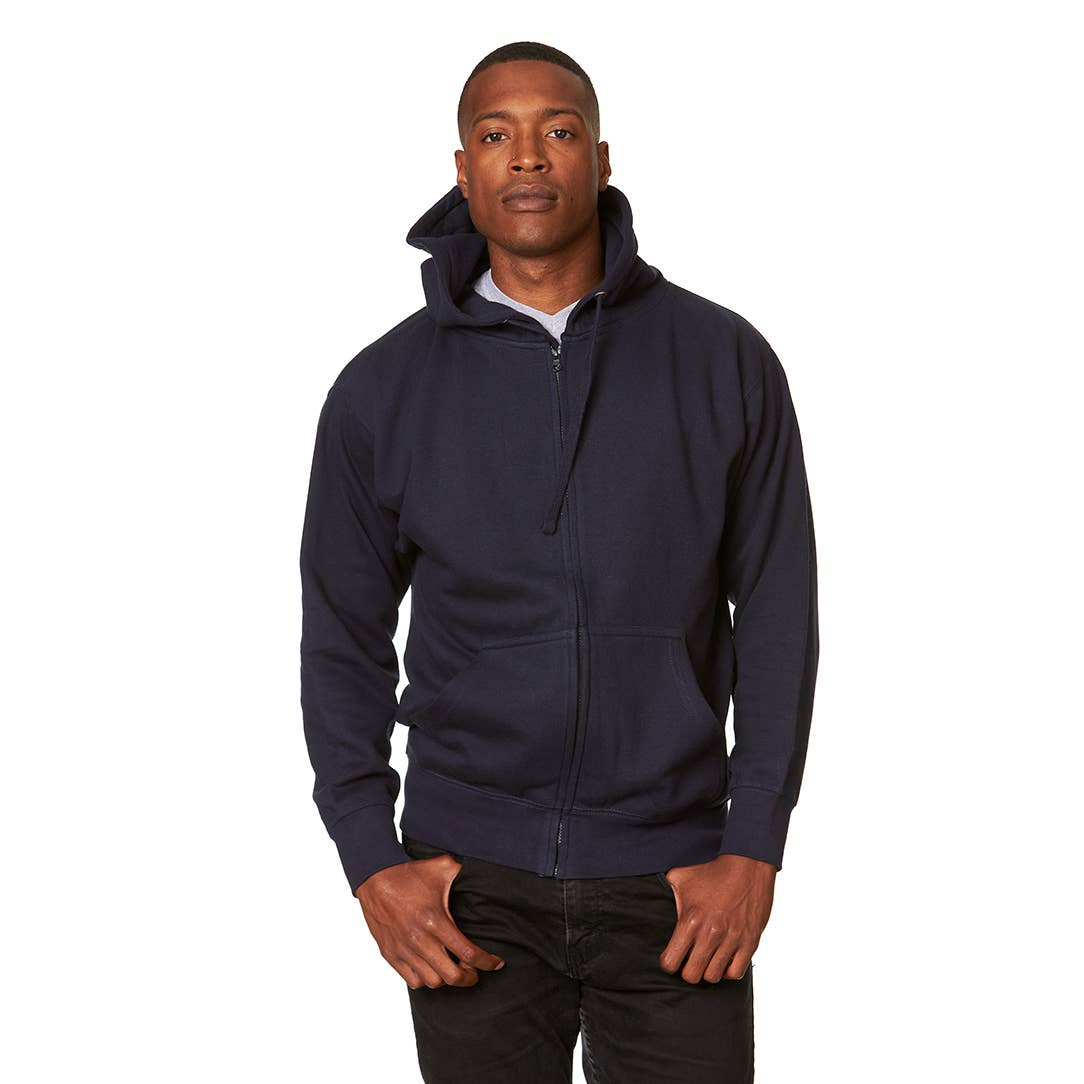 102- Adult Essential Zip Up Hoodie Smart Blanks Pikolelie