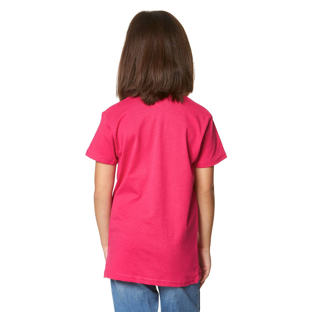 3502 - Youth Essential Tee: Charcoal Htr / S Smart Blanks Pikolelie