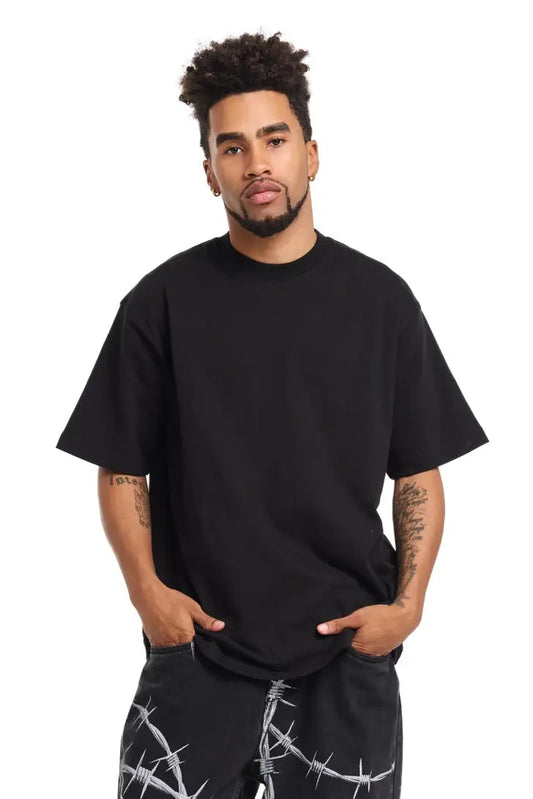 UH77 - Adult Premium 7.7oz Tee: Black / XL Smart Blanks Pikolelie