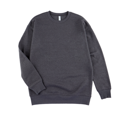 Blank Long Sleeve Sweatshirt: SEA PINK / L Honestee Pikolelie