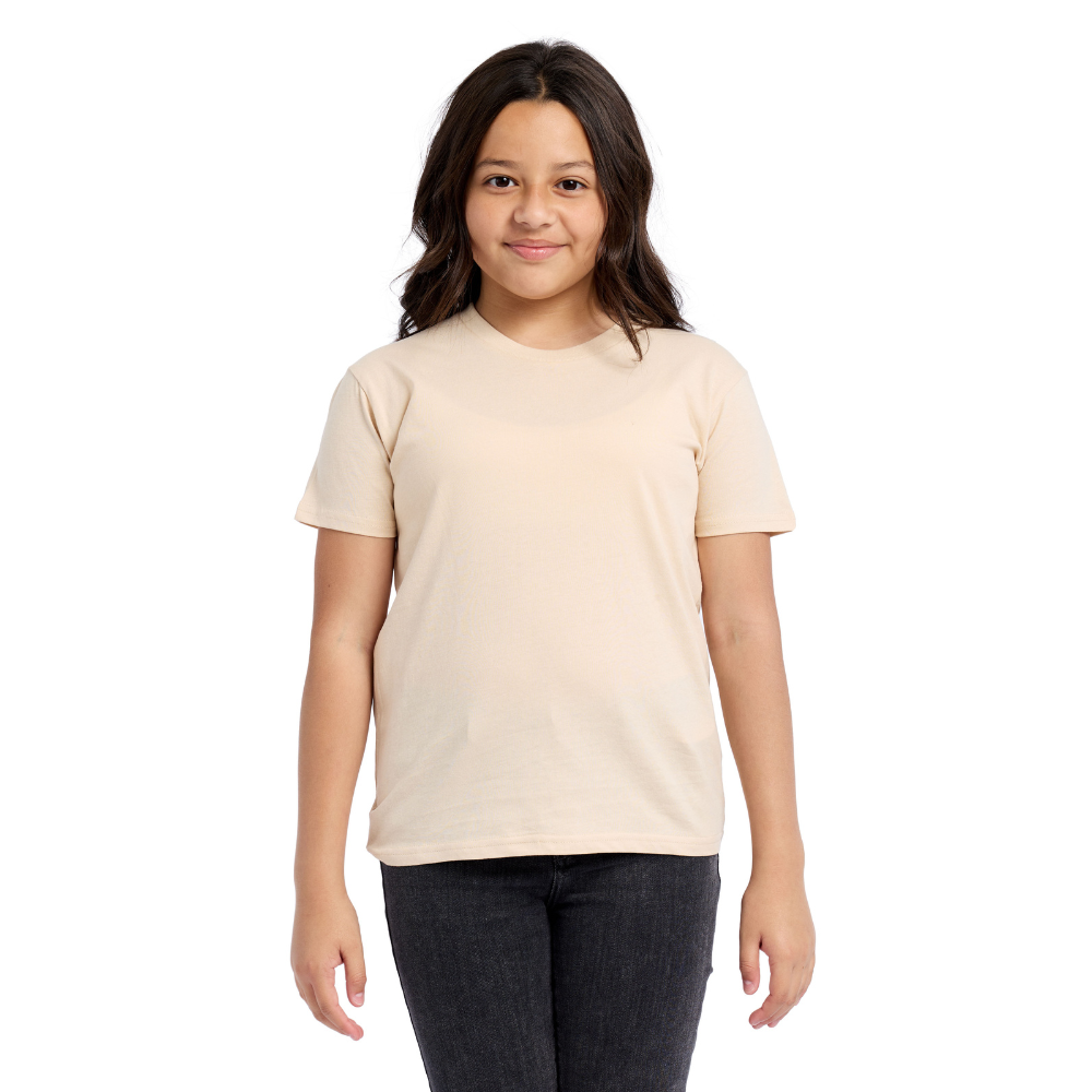 3502 - Youth Essential Tee: White / M Smart Blanks Pikolelie