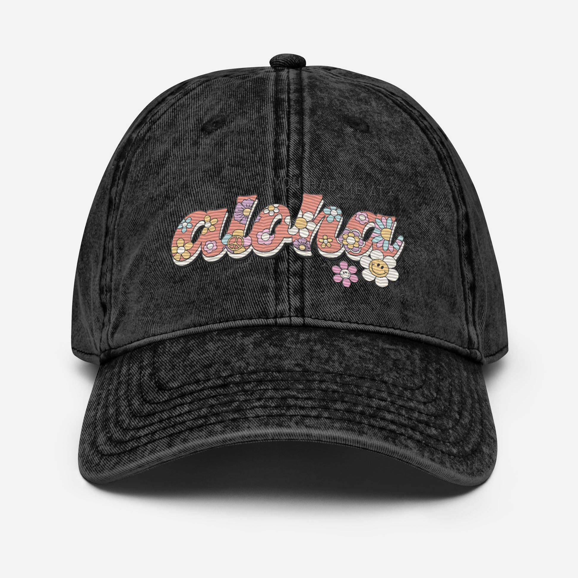 Aloha Vintage Cotton Twill Cap Pikolelie Pikolelie