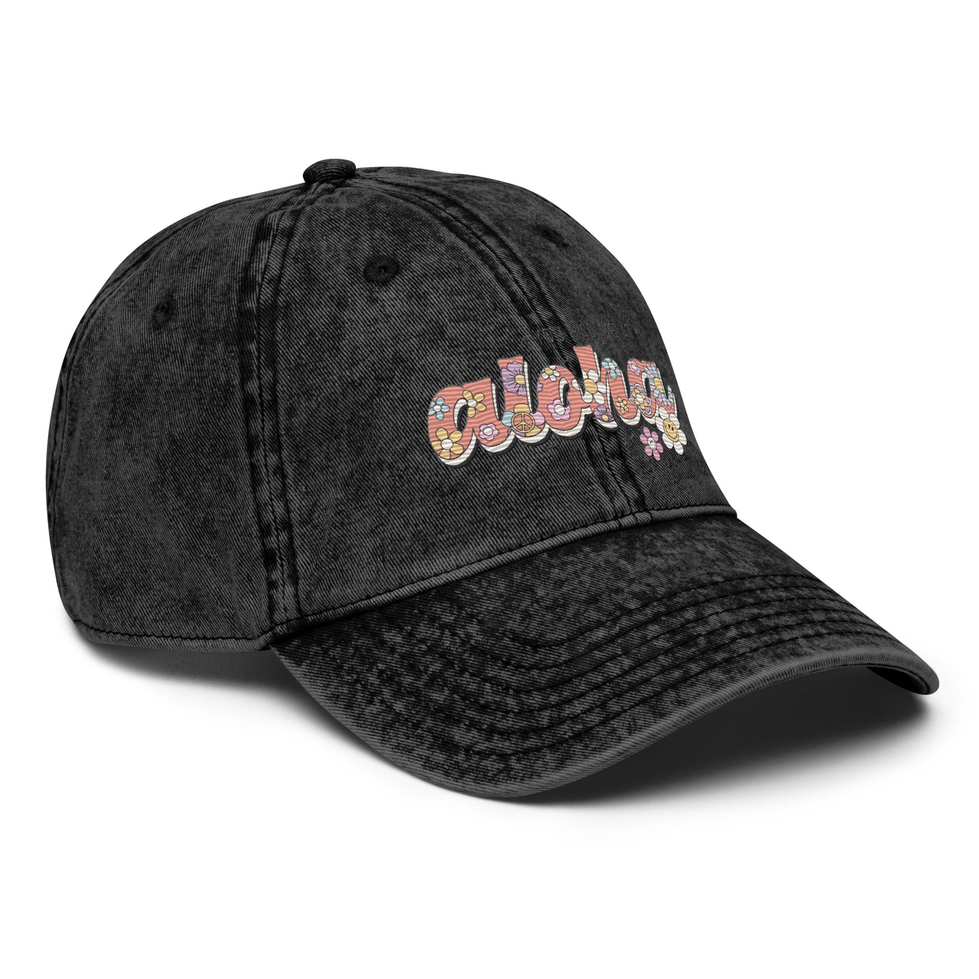 Aloha Vintage Cotton Twill Cap Pikolelie Pikolelie