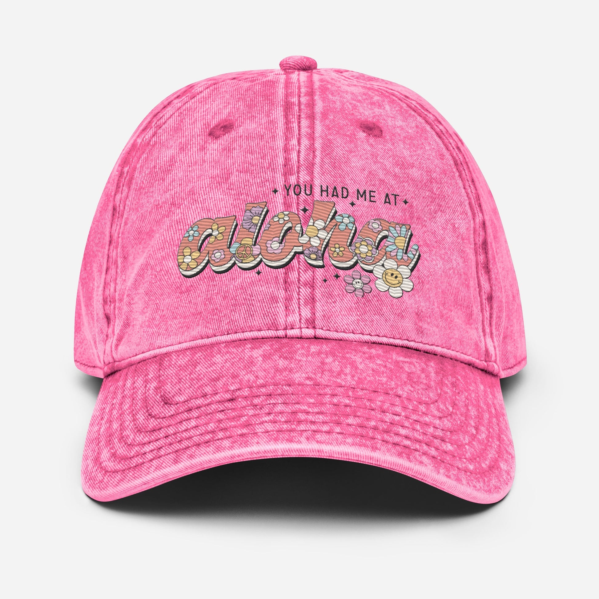 Aloha Vintage Cotton Twill Cap Pikolelie Pikolelie